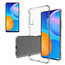 Huawei P Smart 2021 Hoesje + Screenprotector- Clear Soft Case - Siliconen Back Cover - Shock Proof TPU - Transparant