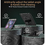 Case2go - iPad Air 2020 Hoes - Hand Strap Armor - Rugged Case met schouderband - 10.9 Inch - Zwart