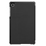 Case2go - Hoes voor de Samsung Galaxy Tab A7 Lite (2021) - Tri-Fold Book Case + Screenprotector - Zwart