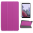Case2go - Hoes voor de Samsung Galaxy Tab A7 Lite (2021) - Tri-Fold Book Case + Screenprotector - Paars