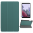 Case2go - Hoes voor de Samsung Galaxy Tab A7 Lite (2021) - Tri-Fold Book Case + Screenprotector - Donker Groen