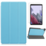 Case2go Samsung Galaxy Tab A7 Lite (2021) hoes - Tri-Fold Book Case + Screenprotector - Licht Blauw