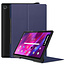 Case2go - Hoes voor de Lenovo Yoga Tab 11  (2021) - Tri-Fold Book Case - Donker Blauw