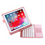 Case2go - Hoes voor iPad 9.7 (2017/2018) - Bluetooth Toetsenbord hoes - met Touchpad & Toetsenbordverlichting - Rosé Goud