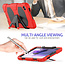 Case2go - Hoes voor Samsung Galaxy Tab A7 Lite - Extreme Armor Case - Rood