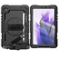 Case2go Samsung Galaxy Tab A7 Lite Hoes - Heavy Duty Case met Ingebouwde Screenprotector en Schouderriem - Zwart