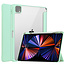 Case2go iPad Pro 2021 (12.9 Inch) Hoes - Tri-fold Back Cover - Met Pencil Houder - Mint