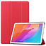 Case2go - Hoes voor de Huawei MatePad T 10S  (10.1 Inch) Hoes - Tri-Fold Book Case - Rood