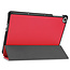 Case2go - Hoes voor de Huawei MatePad T 10S  (10.1 Inch) Hoes - Tri-Fold Book Case - Rood