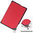 Case2go - Hoes voor de Huawei MatePad T 10S  (10.1 Inch) Hoes - Tri-Fold Book Case - Rood