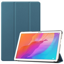 Huawei MatePad T 10S  (10.1 Inch) Hoes - Tri-Fold Book Case - Marine Blauw