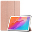 Case2go - Hoes voor de Huawei MatePad T 10S  (10.1 Inch) Hoes - Tri-Fold Book Case - Rosé Goud
