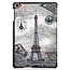 Case2go - Hoes voor de Huawei MatePad T 10S  (10.1 Inch) Hoes - Tri-Fold Book Case - Eiffeltoren