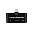 Case2go SD Kaartlezer USB Type-C voor Micro SD kaart - Geschikt voor Telefoon, PC en Tablet met USB Type-C aansluiting - Zwart