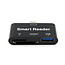 Case2go - SD Kaartlezer USB Type-C voor Micro SD kaart - Geschikt voor Telefoon, PC en Tablet met USB Type-C aansluiting - Zwart