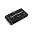 Case2go - SD Kaartlezer USB Type-C voor Micro SD kaart - Geschikt voor Telefoon, PC en Tablet met USB Type-C aansluiting - Zwart