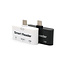 Case2go - SD Kaartlezer USB Type-C voor Micro SD kaart - Geschikt voor Telefoon, PC en Tablet met USB Type-C aansluiting - Zwart