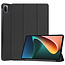 Case2go - Hoes voor de Xiaomi Mi Pad 5 / 5 Pro - Tri-Fold Book Case - Zwart