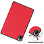 Case2go - Hoes voor de Xiaomi Mi Pad 5 / 5 Pro - Tri-Fold Book Case - Rood