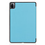 Case2go - Hoes voor de Xiaomi Mi Pad 5 / 5 Pro - Tri-Fold Book Case - Licht Blauw