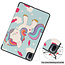 Case2go - Hoes voor de Xiaomi Mi Pad 5 / 5 Pro - Tri-Fold Book Case - Eenhoorn