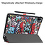 Case2go - Hoes voor de Xiaomi Mi Pad 5 / 5 Pro - Tri-Fold Book Case - Graffiti