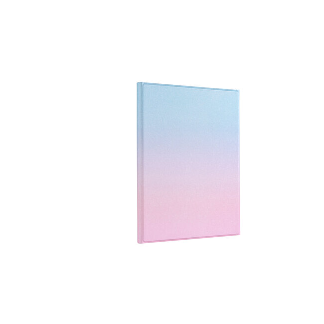 Case2go - iPad 10.2 inch 2019 / 2020 / 2021 Draadloze Bluetooth Toetsenbord Hoes met RGB verlichting en Stylus Pen Houder - Blauw en Roze