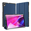 Lenovo Tab K10 hoes (TB-X6C6) - Dux Ducis Domo Book Case - Donker Blauw