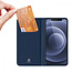 Hoesje voor iPhone 13 Pro Hoesje - Dux Ducis Skin Pro Book Case - Donker Blauw