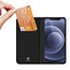 Hoesje voor iPhone 13 Pro Max - Dux Ducis Skin Pro Book Case - Zwart