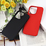 Apple iPhone 13 Mini Hoesje - TPU Shock Proof Case - Siliconen Back Cover - Rood