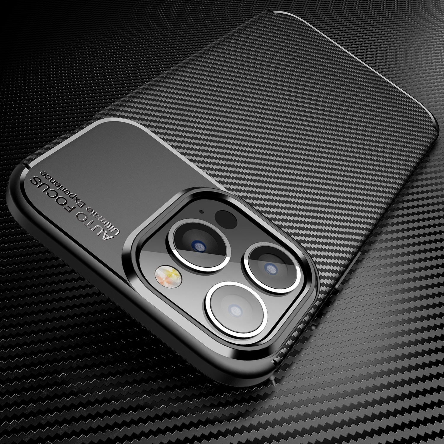 media convergentie betaling iPhone 13 Pro Max Hoesje - Luxe Carbon Fiber Backcover - Carbon Fiber |  Case2go.nl