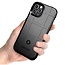 iPhone 12 Pro Max Hoes - Heavy Armor TPU Bumper - Zwart