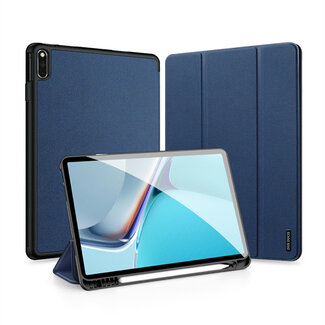 Dux Ducis Huawei MatePad 11 (2021) - Dux Ducis Domo Book Case - Donker Blauw