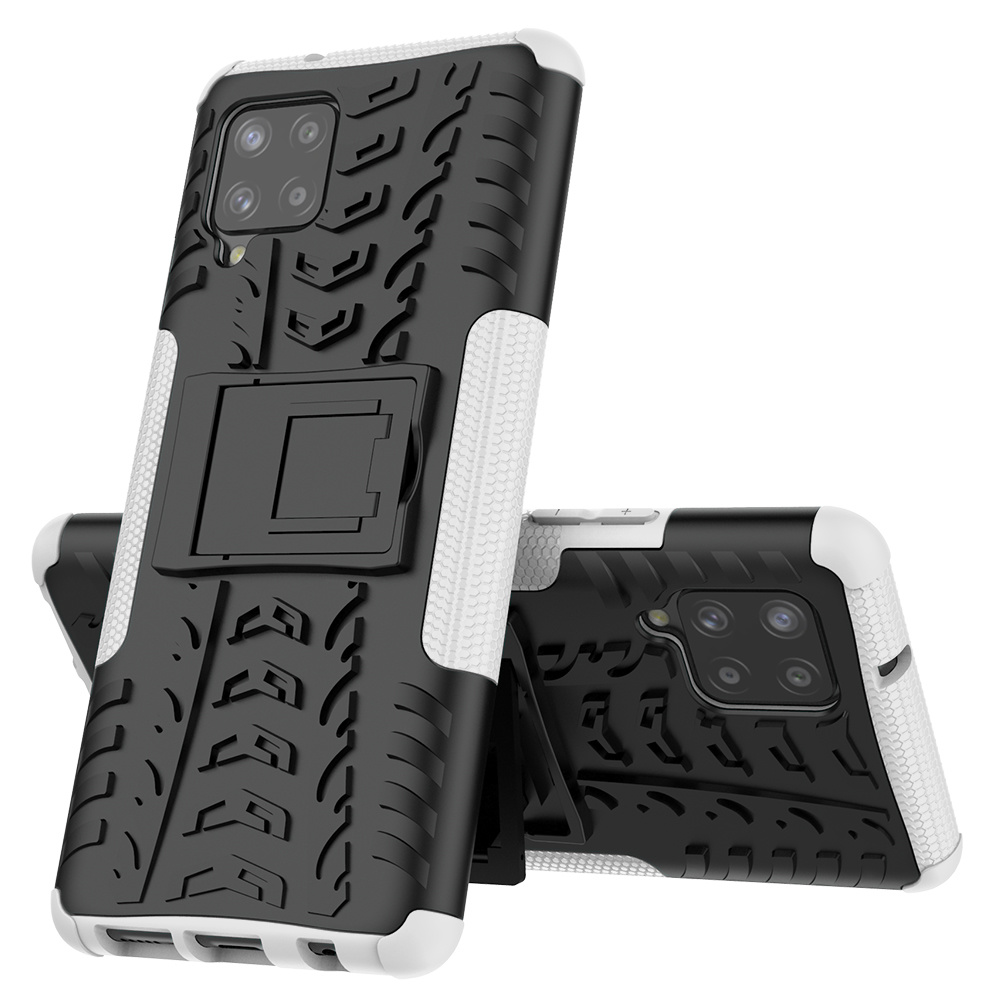 Samsung Galaxy A42 Hoesje - Schokbestendige Back Cover - Wit afbeelding