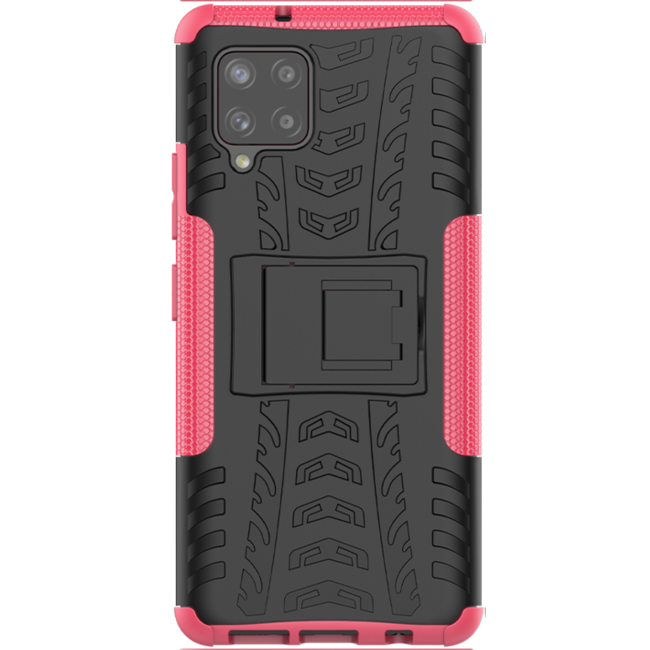 Samsung Galaxy A42 Hoesje - Schokbestendige Back Cover - Roze
