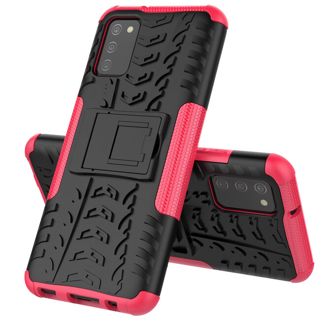 Samsung Galaxy A02s Hoesje - Schokbestendige Back Cover - Roze