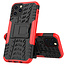 Case2go iPhone 12 / iPhone 12 Pro Hoesje - Schokbestendige Back Cover - Rood