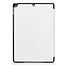 Case2go - Tablet hoes geschikt voor iPad 2021 - 10.2 Inch - Tri-Fold Book Case - Wit