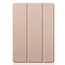 Case2go - Tablet hoes geschikt voor iPad 2021 - 10.2 Inch - Tri-Fold Book Case - Goud