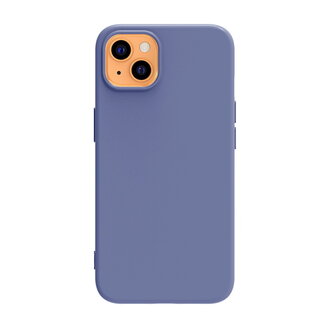 Case2go Hoesje Geschikt voor Apple iPhone 13 - TPU Shock Proof Case - Siliconen Back Cover - Blauw