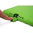 Case2go - Tablet hoes geschikt voor iPad 2021 - 10.2 Inch - Schokbestendige case met Handvat - Groen
