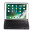 Case2go - Bluetooth toetsenbord Tablet hoes geschikt voor iPad 2021 - 10.2 Inch - QWERTY layout - Magneetsluiting - Sleep/Wake-up functie - Zwart