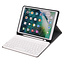 Case2go - Bluetooth toetsenbord Tablet hoes geschikt voor iPad 2021 - 10.2 Inch - Keyboard Case met Stylus Pen Houder - Roze