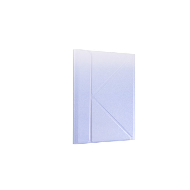 Case2go - Draadloze Bluetooth toetsenbord Tablet hoes geschikt voor iPad 2021 - 10.2 Inch met Stylus Pen Houder - Paars