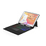 Case2go - Bluetooth toetsenbord Tablet hoes geschikt voor iPad 2021 - 10.2 Inch - met Touchpad & Toetsenbord verlichting - Zwart