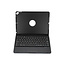 Case2go - Bluetooth toetsenbord Tablet hoes geschikt voor iPad 2021 - 10.2 Inch - met Touchpad - Zwart