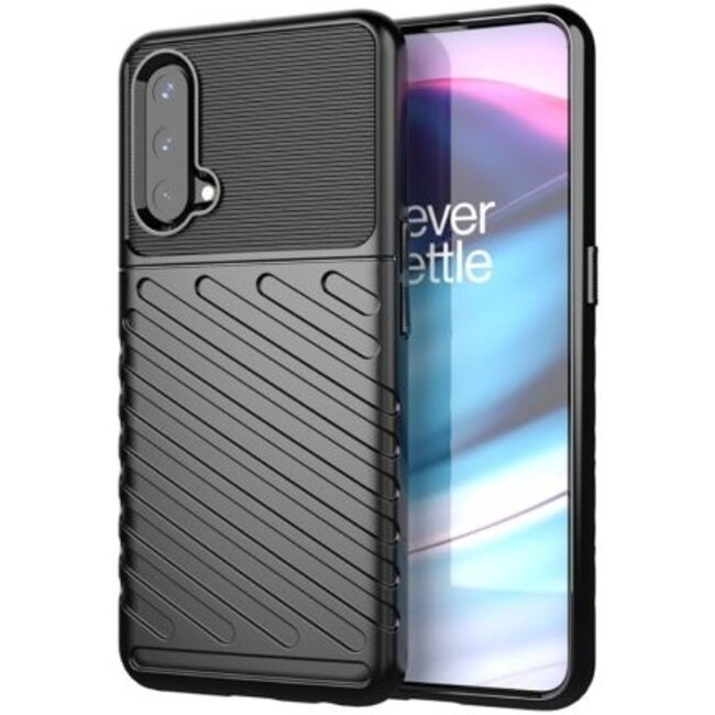 OnePlus Nord CE 5G Hoesje - Schokbestendige TPU back cover - Zwart