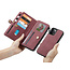 CaseMe - Telefoonhoesje geschikt voor Apple iPhone 13 Pro Max - Back Cover en Wallet Book Case - Multifunctioneel - Rood