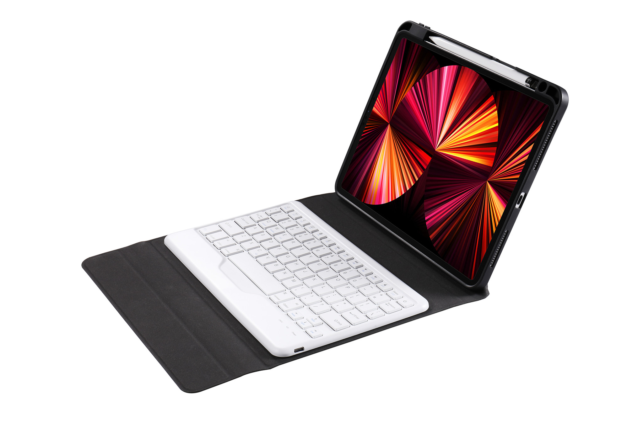 Enzovoorts Onregelmatigheden waarschijnlijk Case2go - Draadloze Bluetooth toetsenbord Tablet hoes geschikt voor iP |  Case2go.nl
